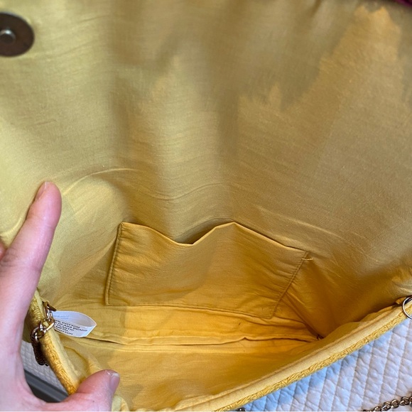 Bohemian Beaded Rectangular Crossbody Bag. - Picture 7 of 14